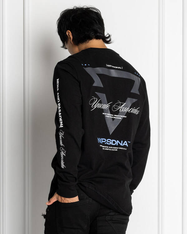 Rein Dual Curved Long Sleeve T-Shirt