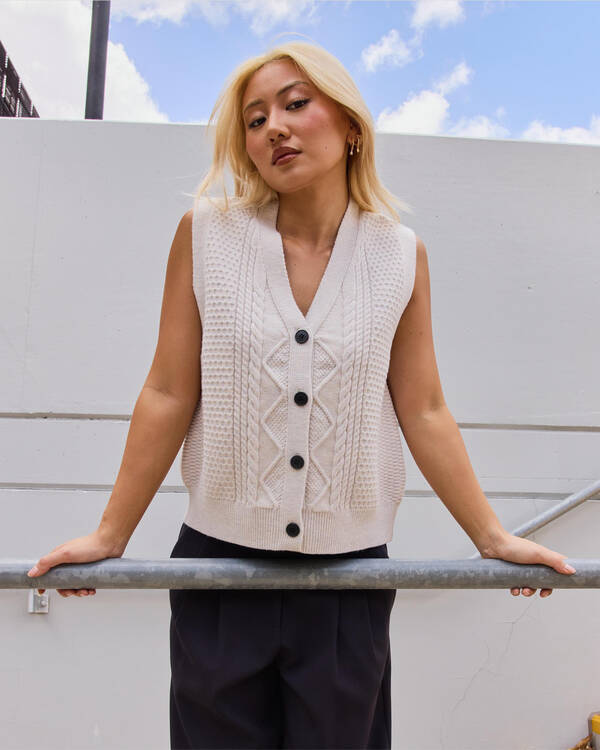Grandpa Knit Vest