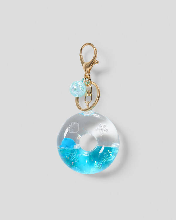Donut Whale Small Bag Charm