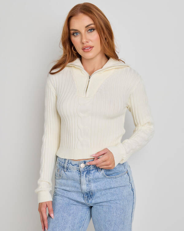 Yacht Club Half Zip Knit Jumper