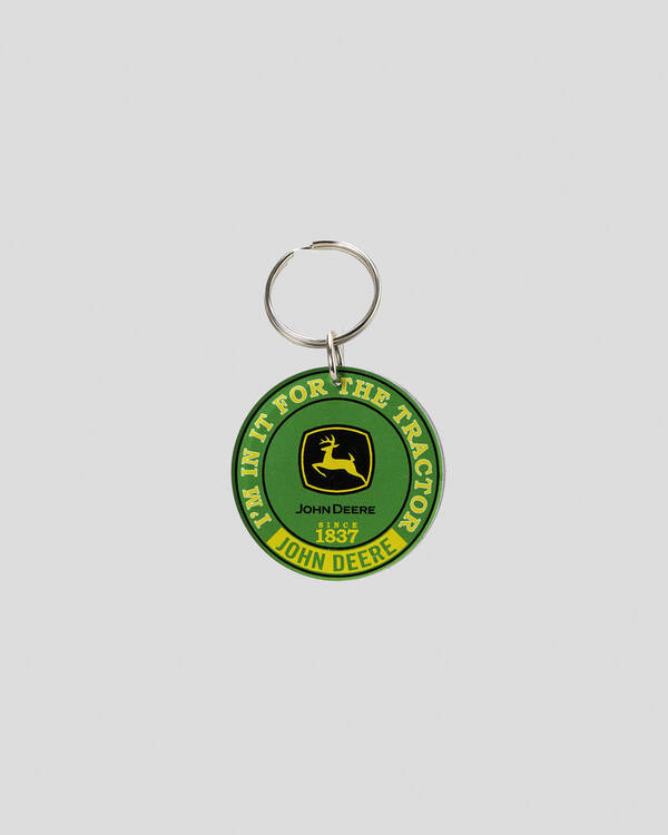 JD Custom Shape Tractor Keyring