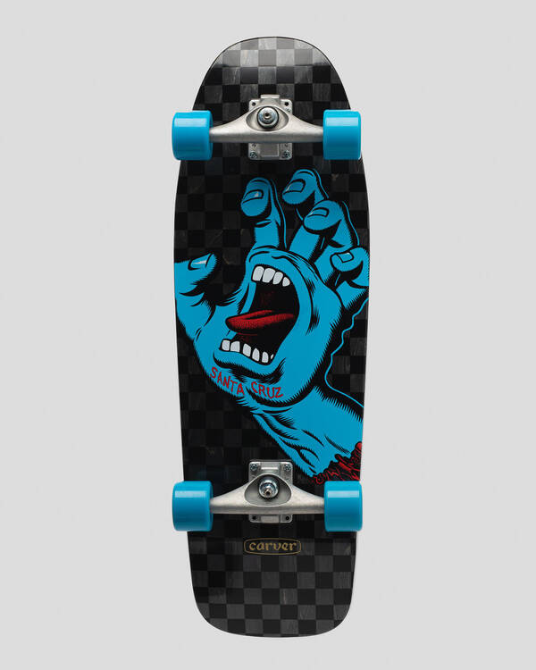Screaming Hand Check Surf Skate 30. Cruiser Skateboard