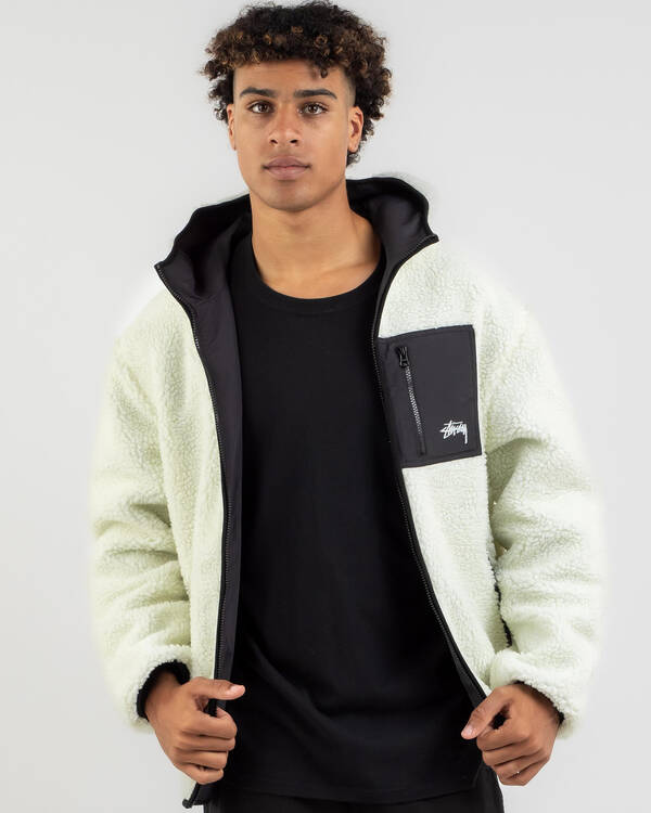 Reversible Sherpa Hooded Jacket