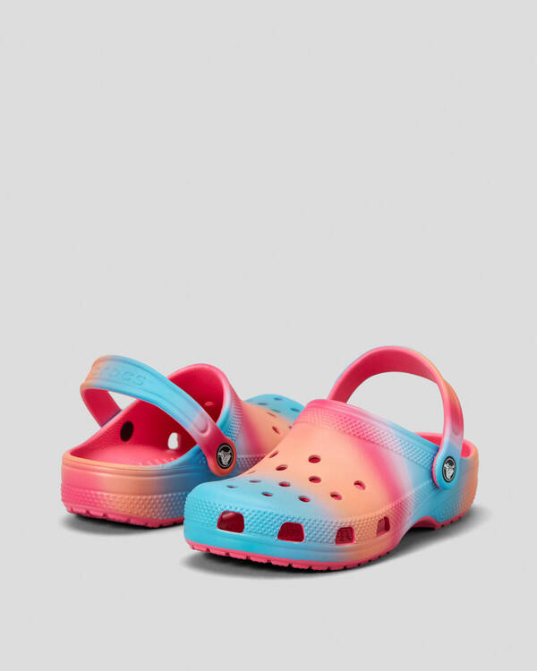 Kids' Classic Colour Dip Clogs Shoes