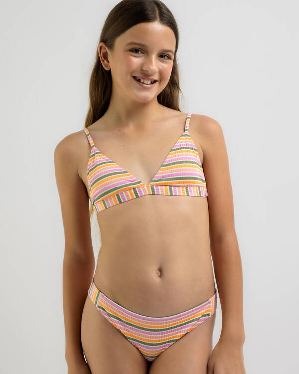 Mirage Stripe Triangle Bikini Set