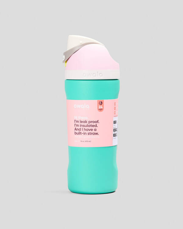 16oz FreeSip Stainless Steel Water Bottle