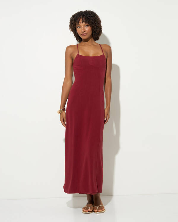 linen maxi dress australia Claudette Linen Maxi Dress Montaigne Paris