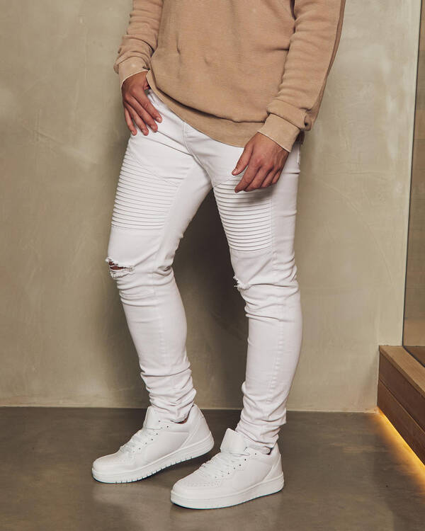 Grid Jeans
