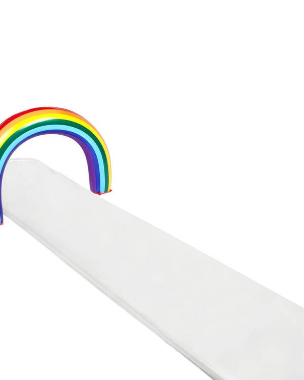 Inflatable Rainbow Slip & Slide