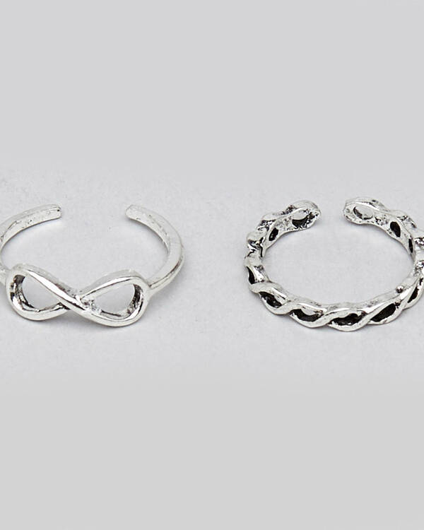 Infinity Toe Ring Pack