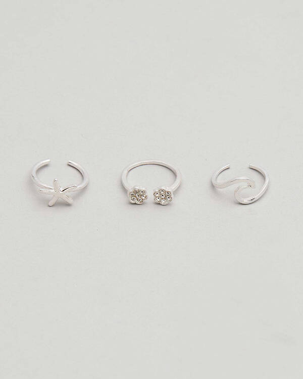 Sandy Toe Ring Pack