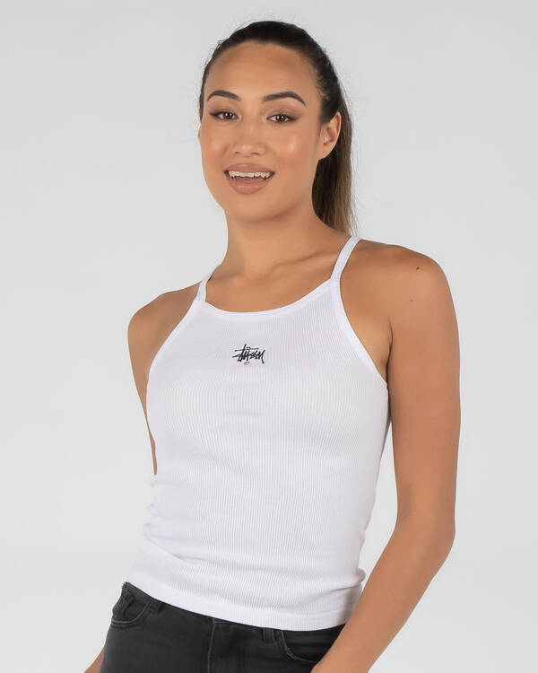 Graffiti Rib Tank Top