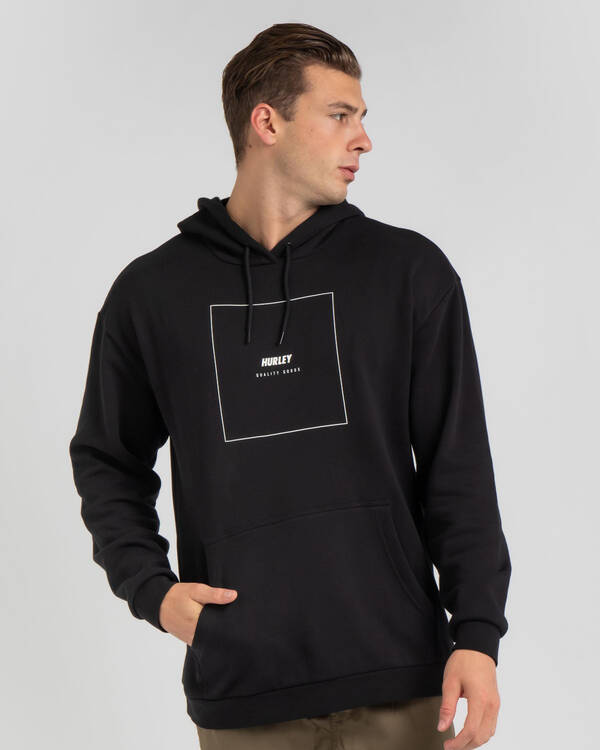 Box Pullover Fleece Hoodie
