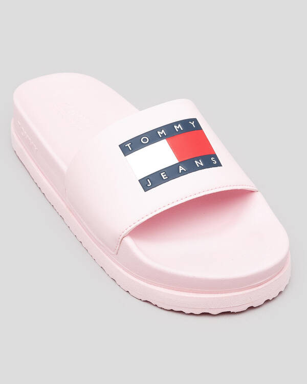 Knit Pool Slide Sandals