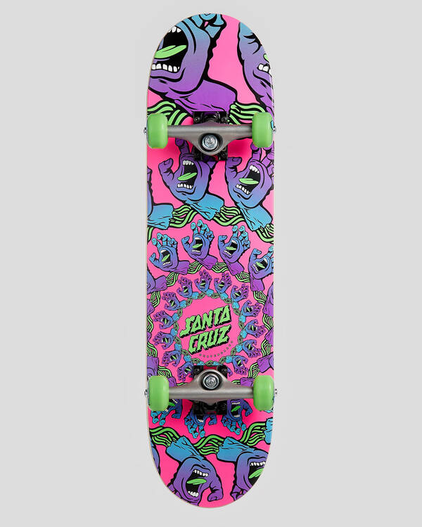 Mandala Hand Mini Complete Skateboard
