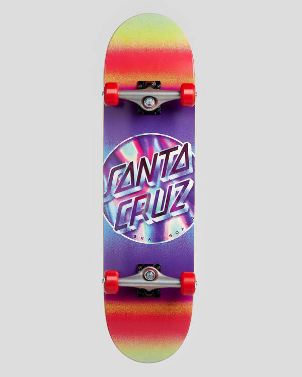 Iridescent Dot Large Complete Skateboard