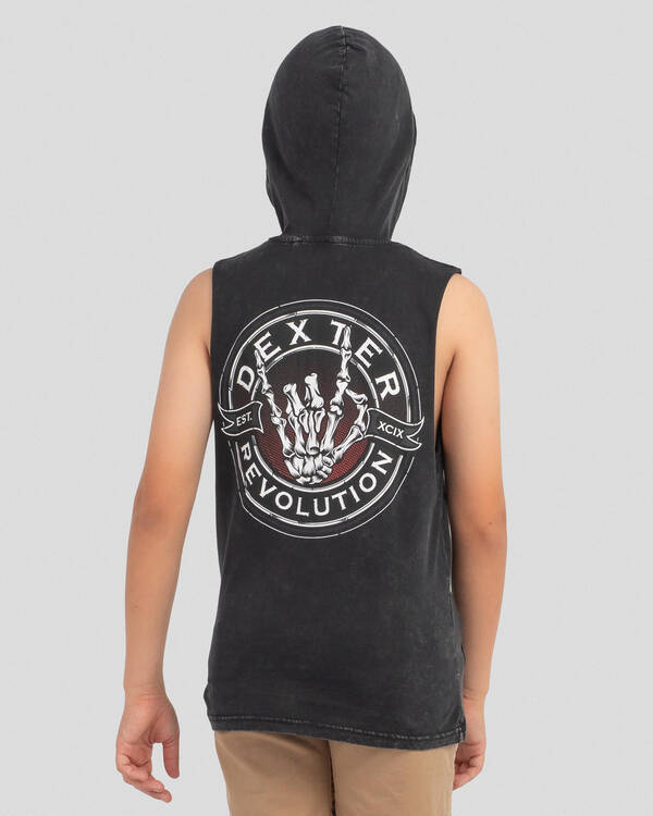 Rock 'N' Roll Hooded Muscle Tank