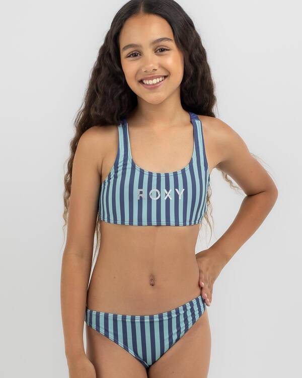 Serenity Stripe Bikini Set