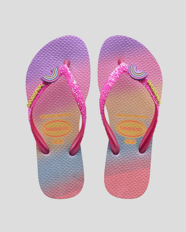 Kids' Slim Glitter Thongs