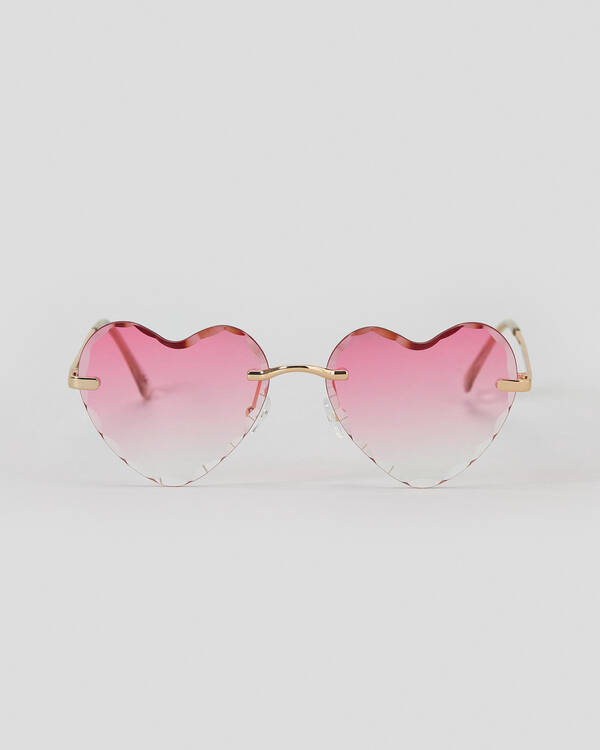 Bevelled Hearts Sunglasses