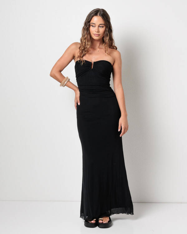city beach black maxi dress Shop Maxi dress with black tie Online - FREE* Shipping & Easy Returns