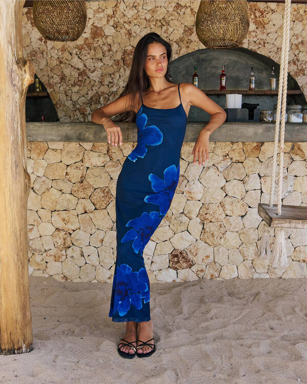 navy beach dress Sleeveless Collared Sport artisanal look Swim Chiccia Women Back Hollow