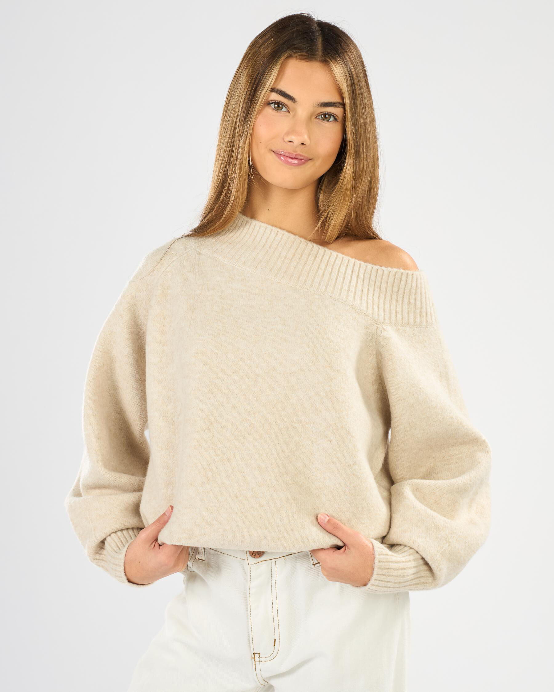 Shop Off Shoulder Sweater | Fast Shipping & Easy Returns - City