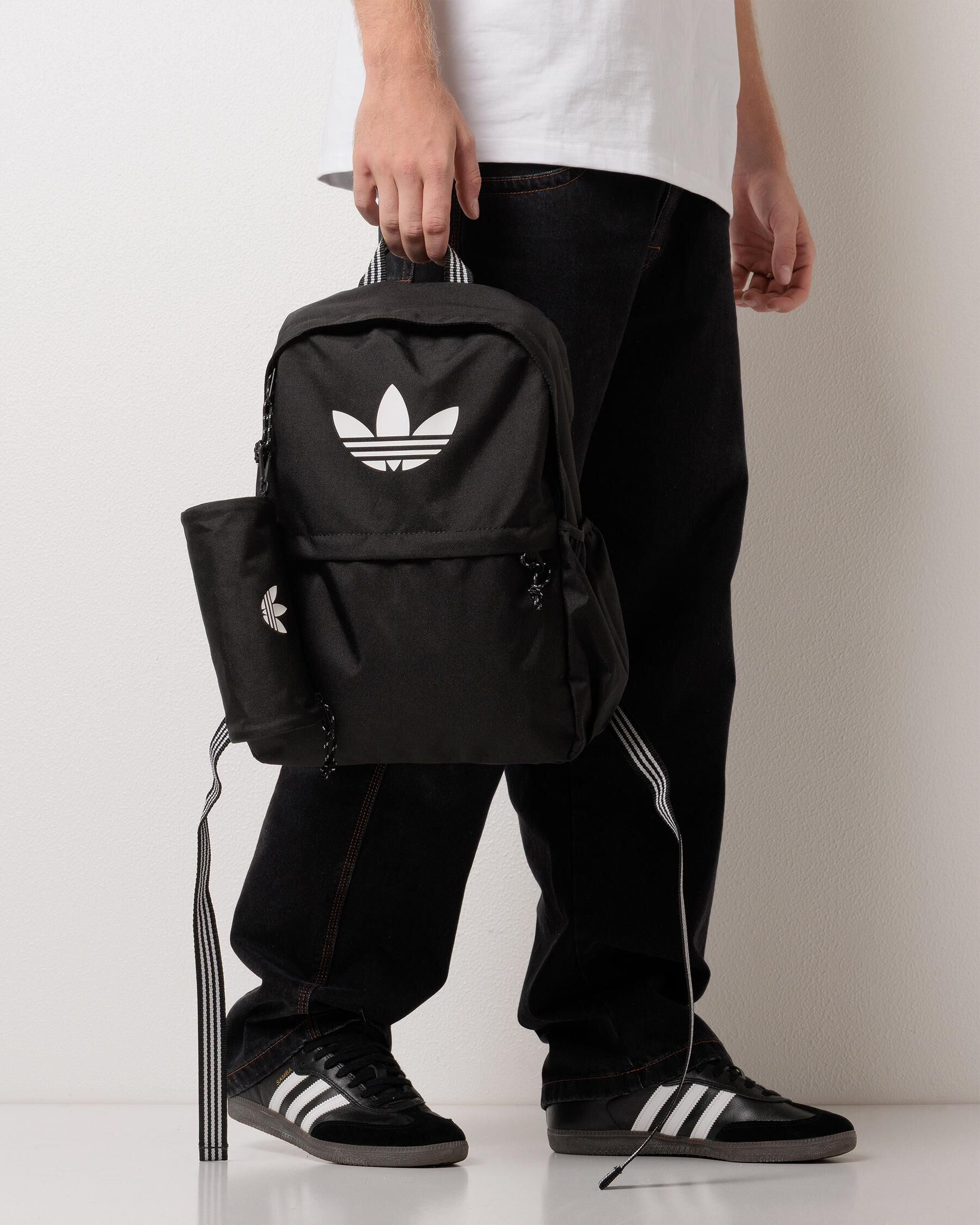 adidas capital sling backpack australia Everything Sports Smooth woven fabric construction adidas performance Motion croissant bag