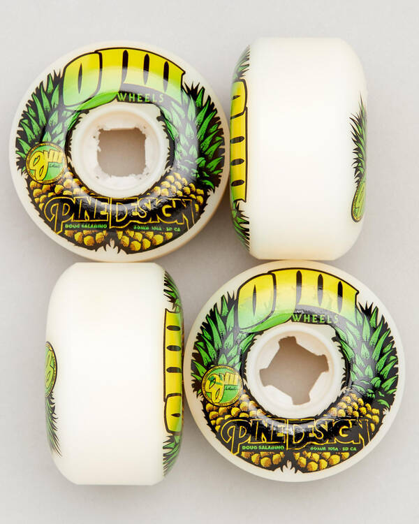 Saladino Pine Design 60mm Skateboard Wheel Pack