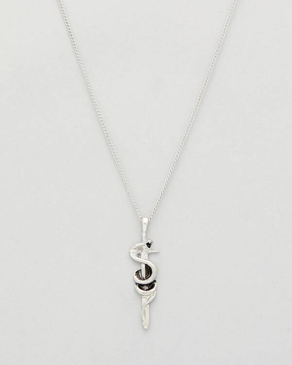 Silver Snake Necklace