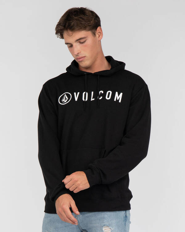 Header Pullover Fleece Hoodie