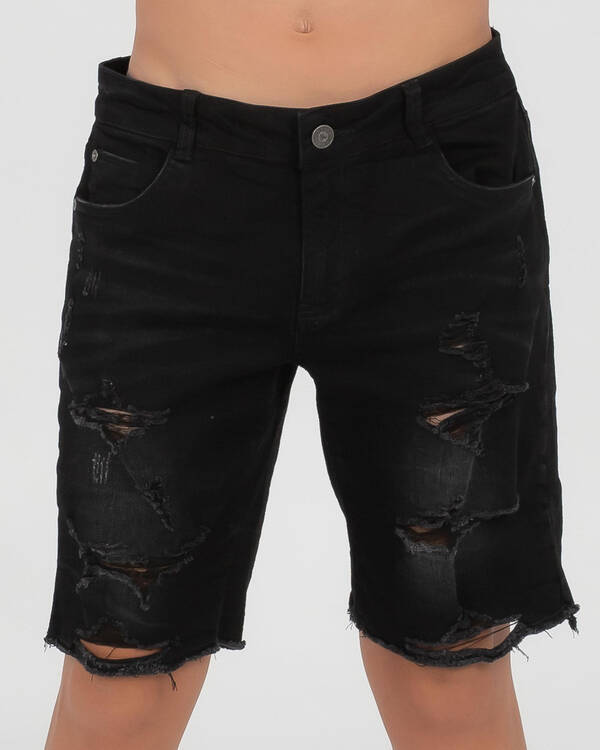 Path Finder Denim Shorts