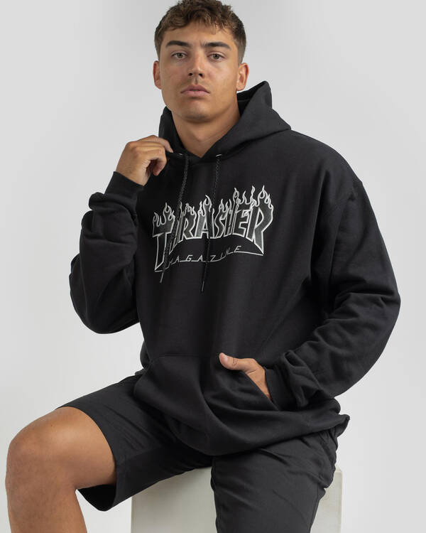 Flame Logo Hoodie