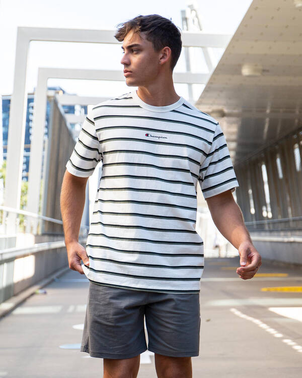 Logo Stripe T-Shirt