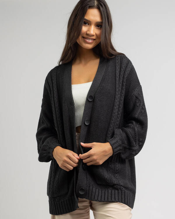 Cher Cable Knit Cardigan