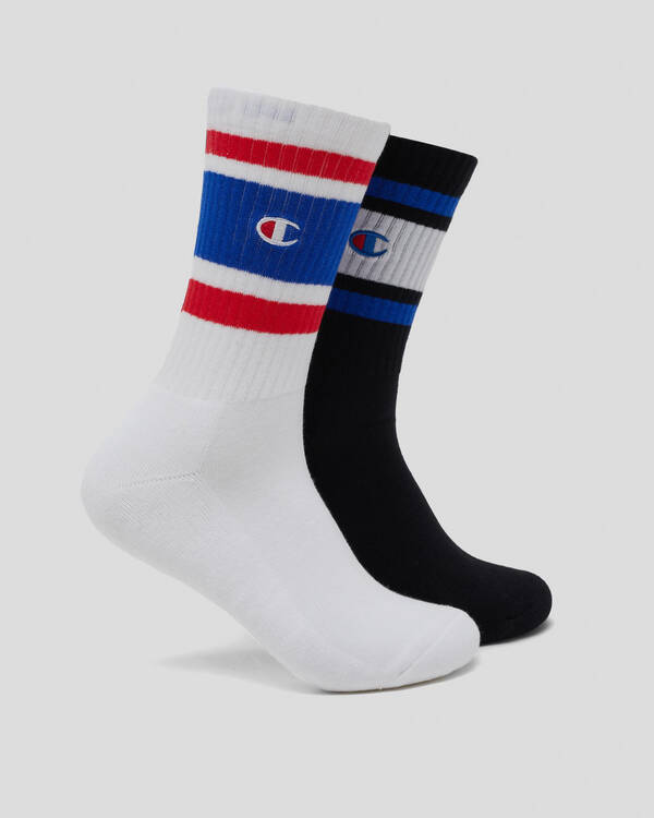 Stripe Crew Socks