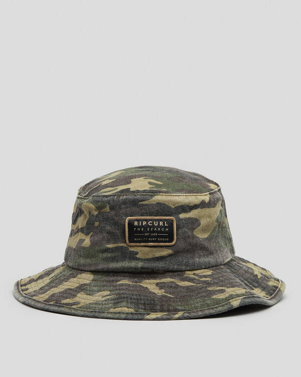 Camo Crusher Wide Brim Hat
