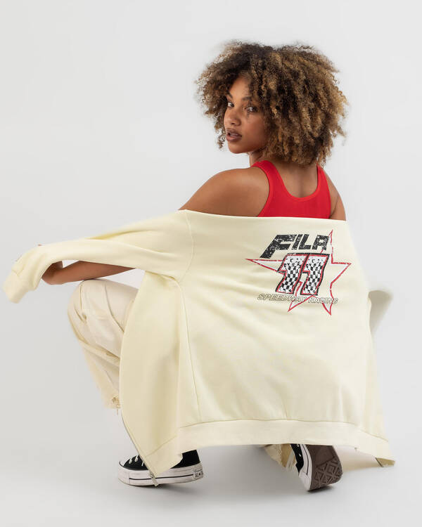 City Speedway OS Zip Thru Hoodie