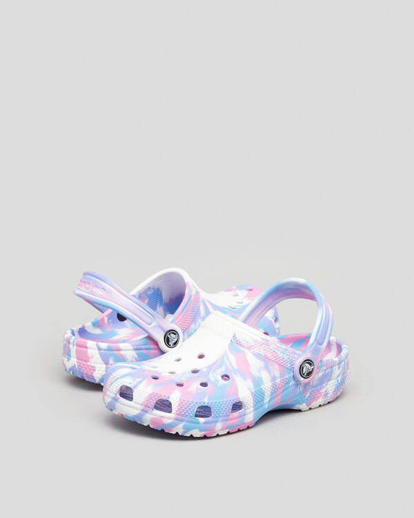 Kids' Classic Marbled Clogs Shoes
