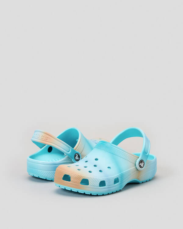 Kids' Classic Colour Dip Clogs Shoes