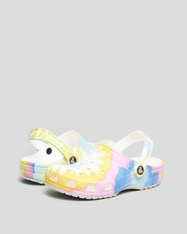 Kids' Classic Tie Dye Graphic Clogs Shoes