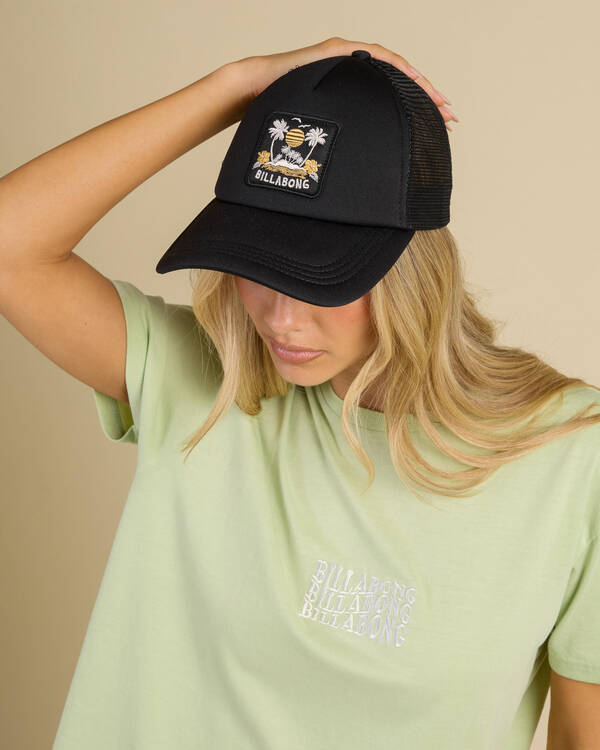 Across Waves Trucker Cap