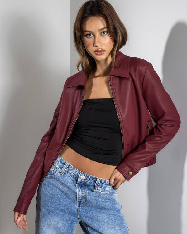 Harley Faux Leather Jacket