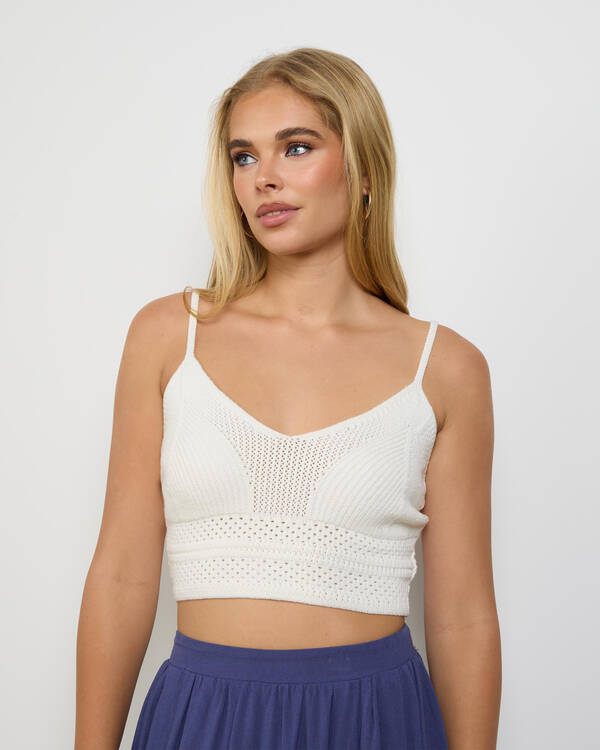 Menorca Crochet Crop Top