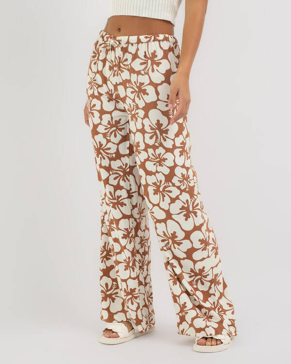Hibiscus Heat Beach Pants