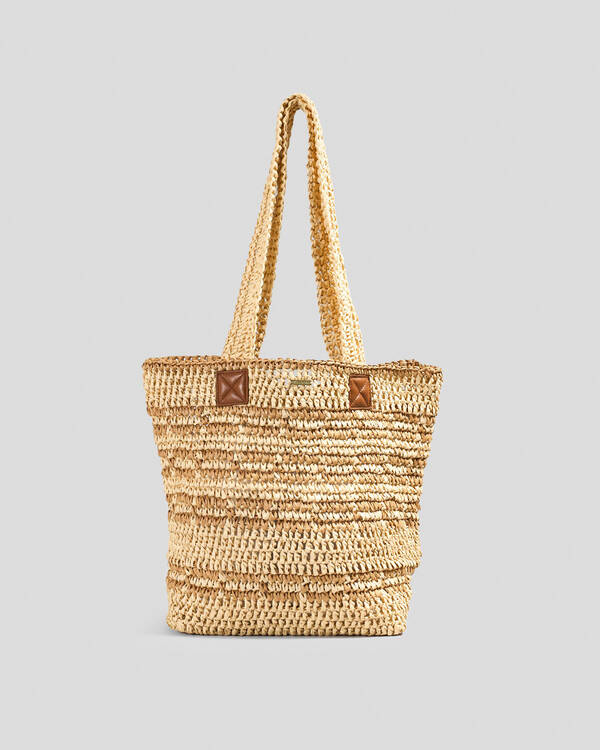 Live In The Sand Straw Bag