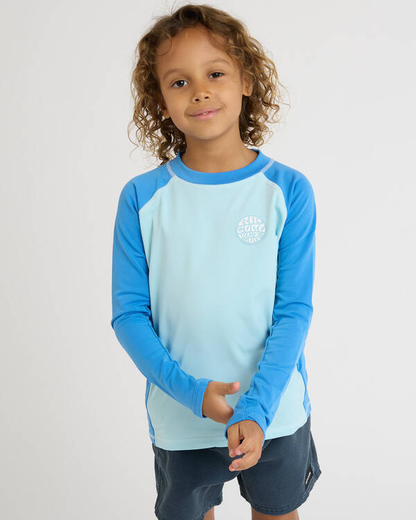 Toddlers' Icons UV Brushed Long Sleeve Rash Vest