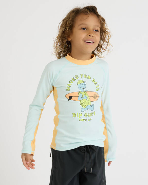 Toddlers' Tube Turtle Long Sleeve Rash Vest