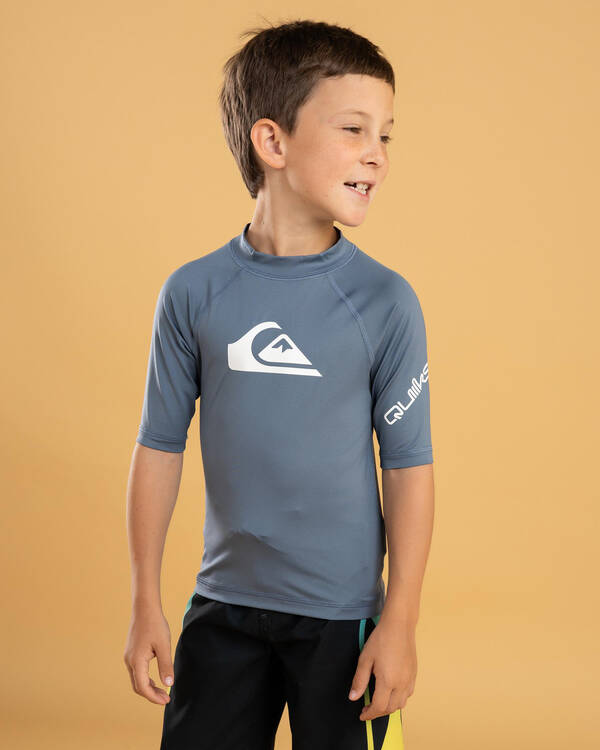 All Time Toddler's Short Sleeve Rash Vest