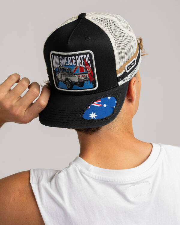 Mud Sweats Beers Deep Fit Trucker Cap